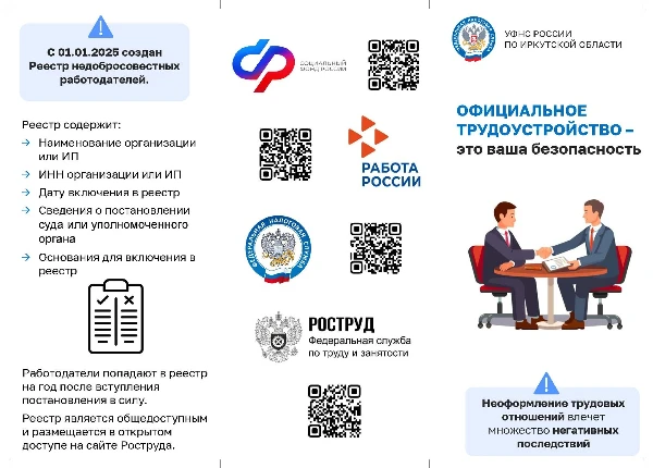 Вниманию работодателей и руководителей! С 1 января 2025 года начинает работать Реестр недобросовестных работодателей